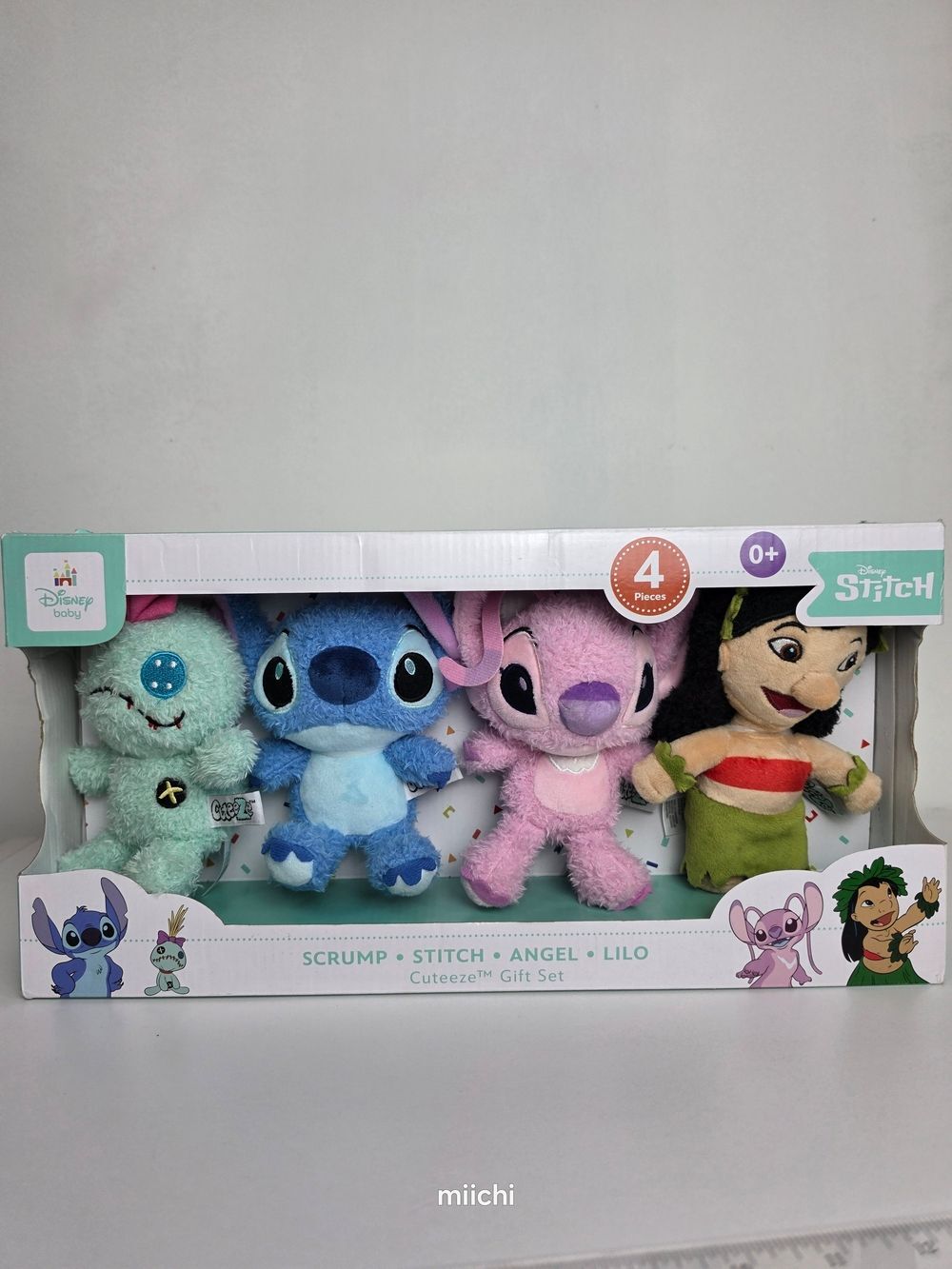Disney Baby Lilo And Stitch Plush 4-Piece Set
